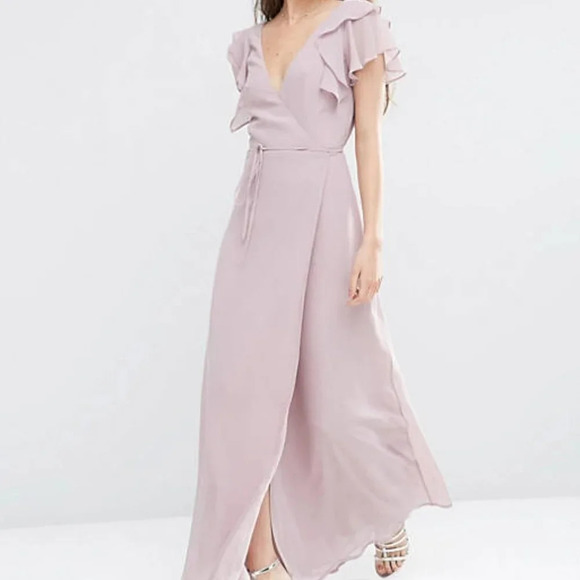 ASOS Wrap Dress Size 2 - Picture 1 of 10